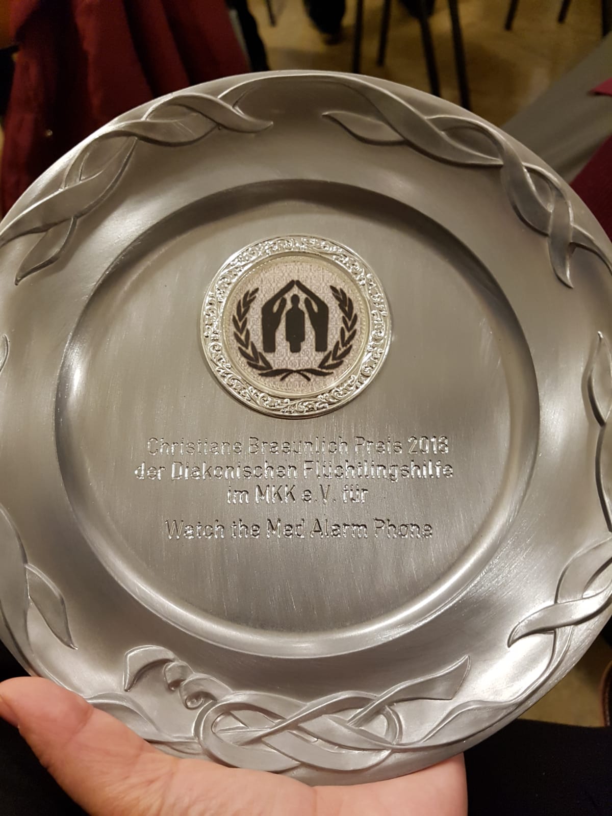 Der Christiane-Braeunlich-Preis 2018 für die Diakonische Flüchtlingshilfe im Main-Kinzig-Kreis e.V.